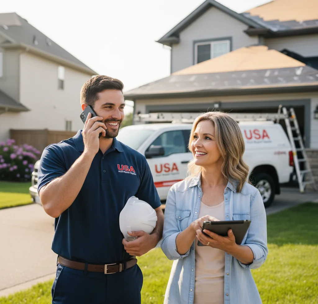 USA Roof Repair Experts customer support in Gloversville